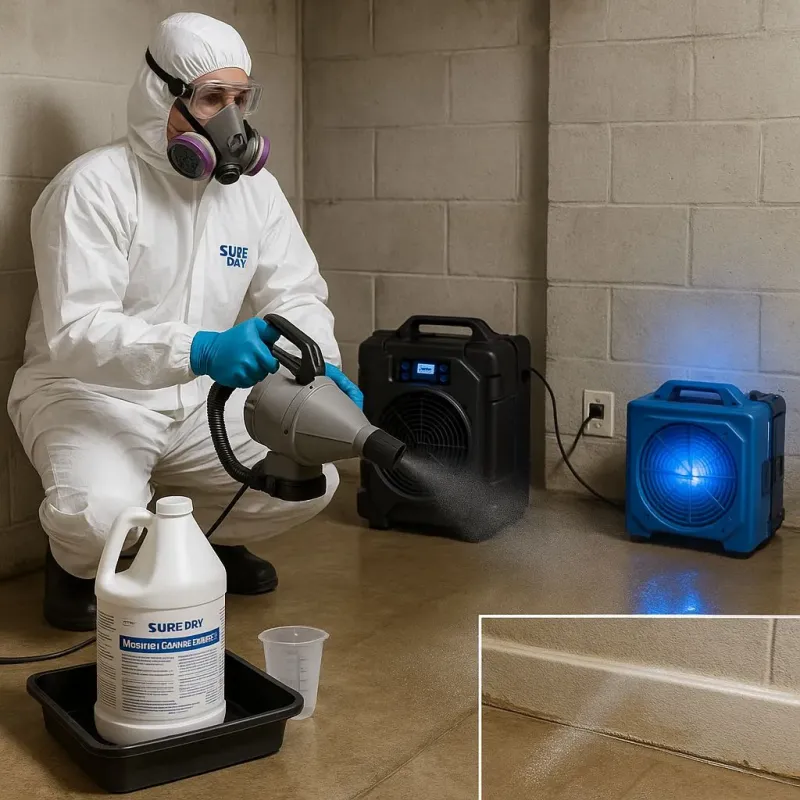 Sanitization and Odor Removal process in Vernonia, OR
